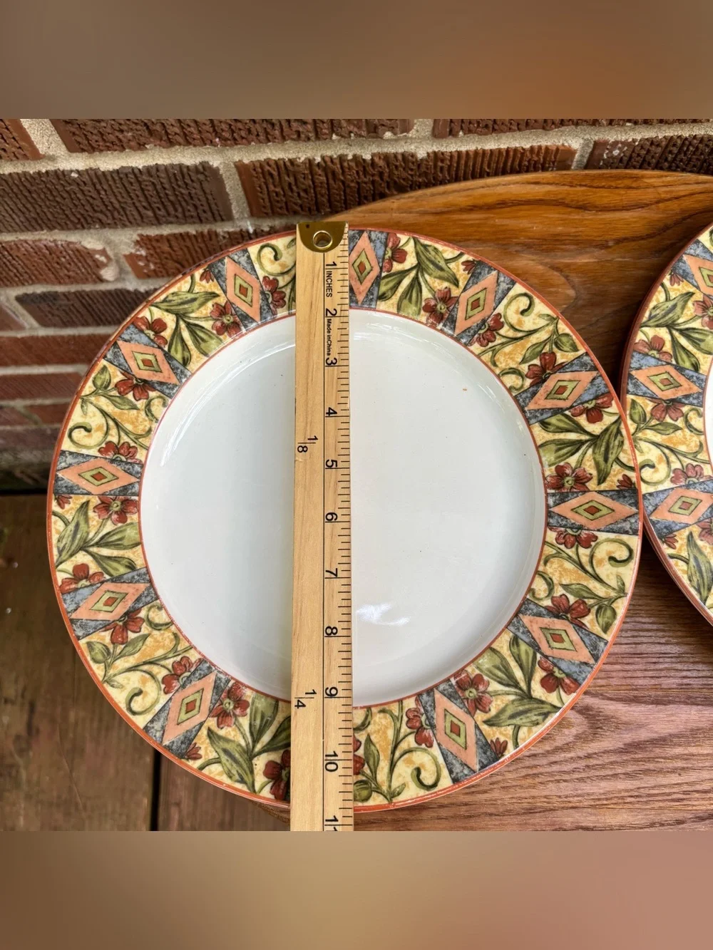 Royal Doulton Everyday Cinnabar Dinner Plates 11” Fine China Set of 3 Indonesia